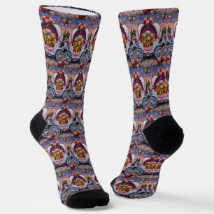 Golden Retriever Hund Valentinstag Socken