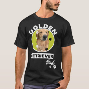 Golden Retriever Hund Vater T-Shirt
