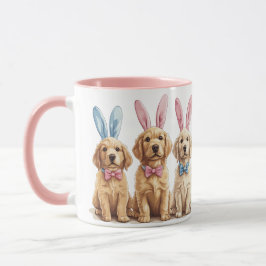 Golden Retriever Hunde Bunny Ears Tasse