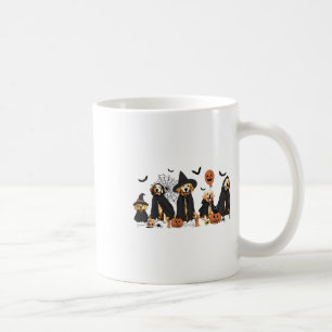 Golden Retriever Hunde Lovers Ghost Hexe Halloween Kaffeetasse