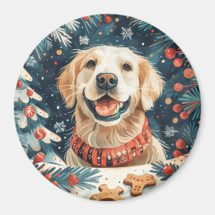 Golden Retriever Hunde Magnet
