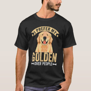 Golden Retriever-Hundebekleidung Zitat Für Männer T-Shirt