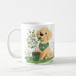 Golden Retriever Hundegarten Kaffeetasse