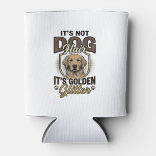 Golden Retriever Hundehaar Vintage Lustiges Shirt Dosenkühler