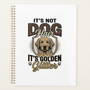 Golden Retriever Hundehaar Vintage Lustiges Shirt Planer