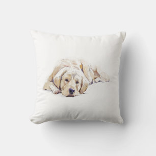Golden Retriever Hundekissen - Geschenk für Hunde- Kissen