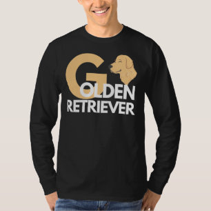 Golden Retriever Hundemama Vater Lustige Idee für T-Shirt
