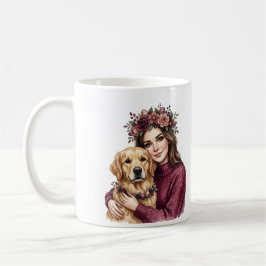 Golden Retriever Hundemutter Tasse