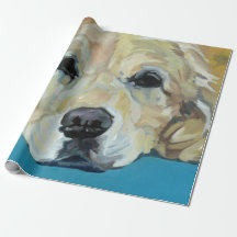 Golden retriever-HundePackpapier