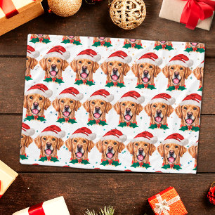 Golden Retriever Hunderasse Weihnachten Fleecedecke