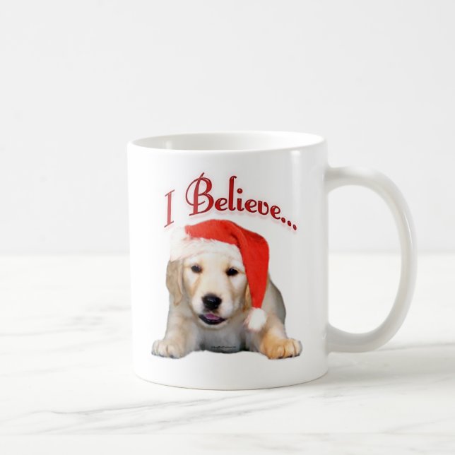 Golden Retriever Ich glaube Tasse (Rechts)