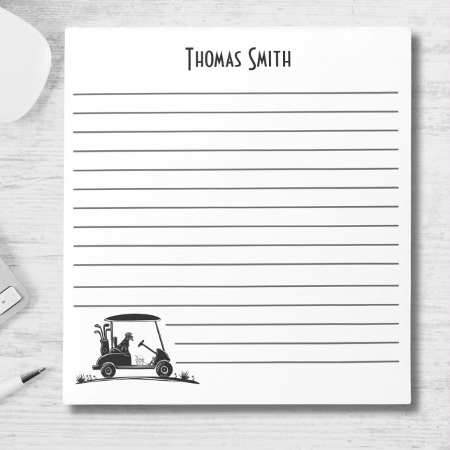 Golden Retriever im Kartenname Notizblock (Von Creator hochgeladen)