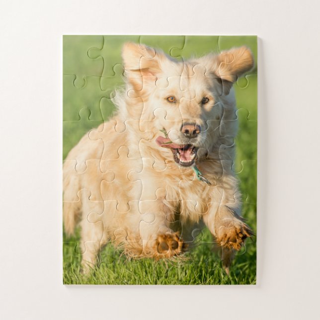 Golden Retriever Jigsaw Puzzle (Vertikal)