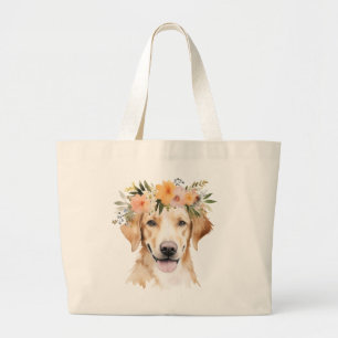 Golden Retriever Jumbo Tasche