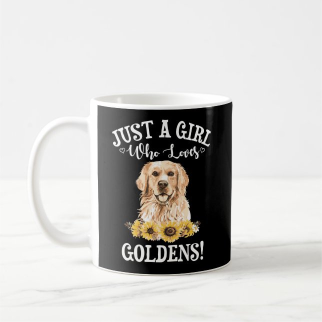 Golden Retriever Kaffeetasse (Links)