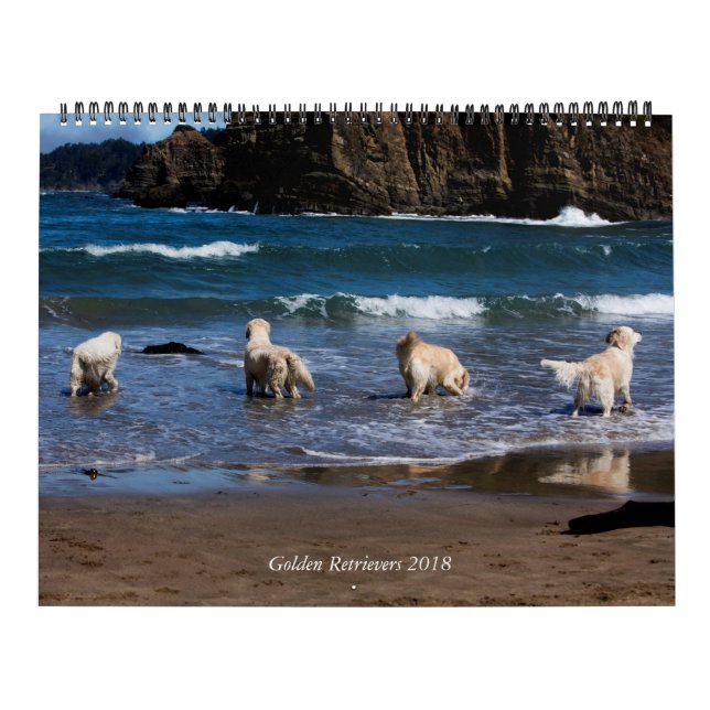 Golden retriever-Kalender 2018 Kalender (Titelbild)