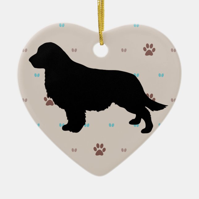Golden Retriever Keramikornament (Vorne)