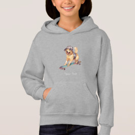Golden Retriever Kinder Pullover Hoodie