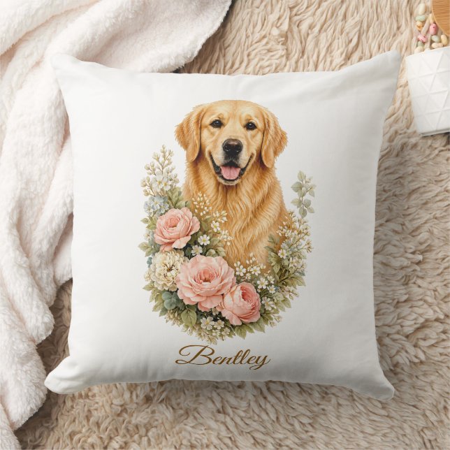 Golden Retriever Kissen (Decke)