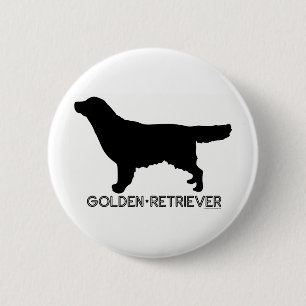 Golden retriever-Knopf Button