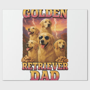 Golden Retriever Kopie Kopie Kopie Geschenkpapier