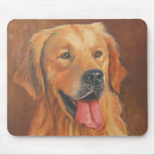 Golden retriever-Kremeis-Auflage Mousepad