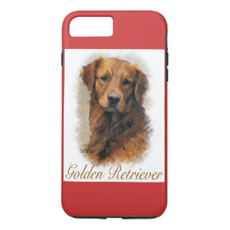 Golden Retriever Kunst Geschenke iPhone 8 Plus/7 Plus Hülle