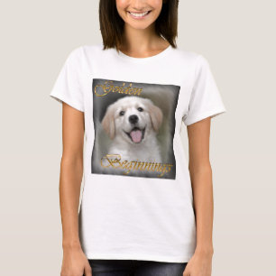 Golden Retriever Kunst Geschenke T-Shirt