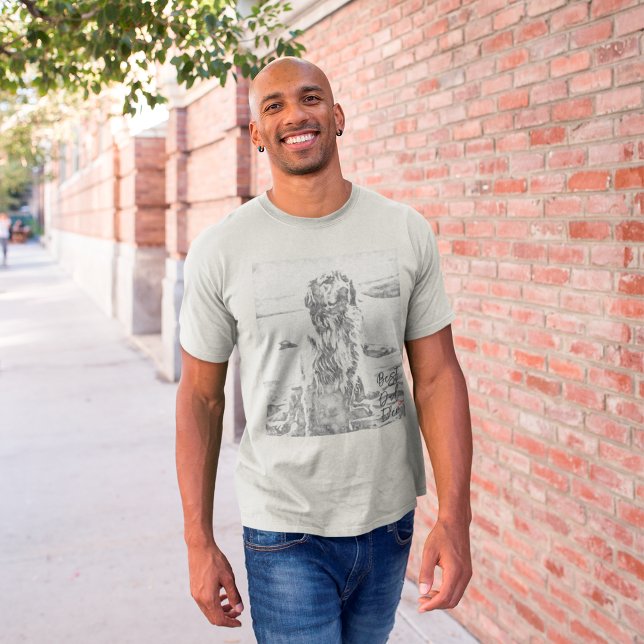 Golden Retriever Kunst Vater T-Shirt (Von Creator hochgeladen)