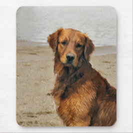 Golden Retriever Kunstgeschenke Mousepad