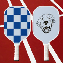 Golden Retriever Labrador Dog Pickle Ball Paddel Pickleball Schläger