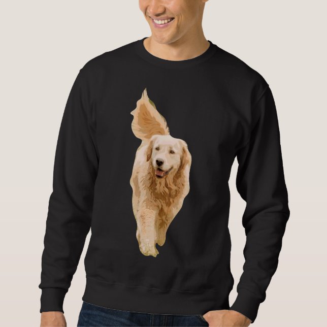 Golden Retriever Labrador Sweatshirt (Vorderseite)