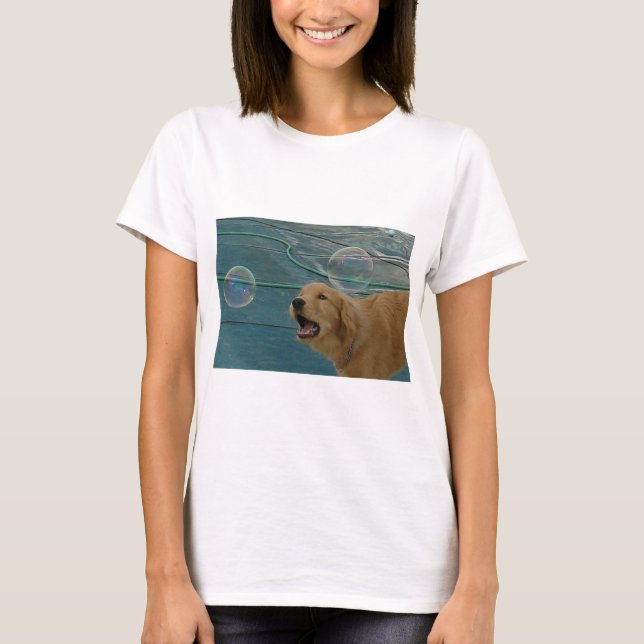 Golden Retriever Liebe T-Shirt (Vorderseite)