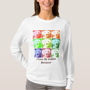 Golden Retriever Liebe T-Shirt