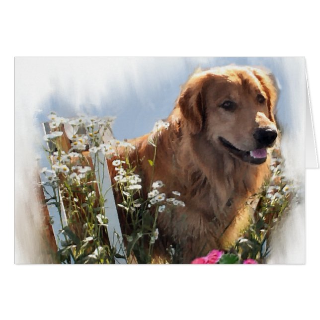 Golden Retriever Liebhaber Geschenke (Vorderseite (Horizontal))
