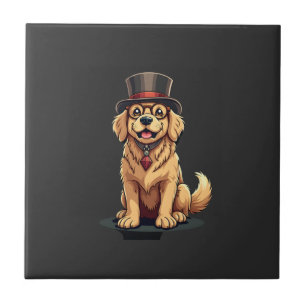 Golden Retriever Liebhaber Hund Golden Retrievers Fliese