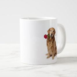 Golden Retriever Love Jumbo-Tasse