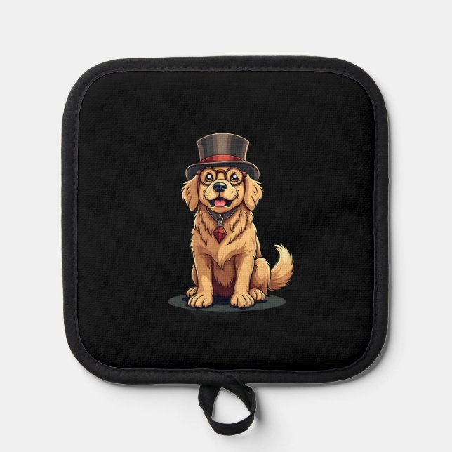 Golden Retriever Lover Dog Golden Retrievers Top H Topflappen (Vorderseite)