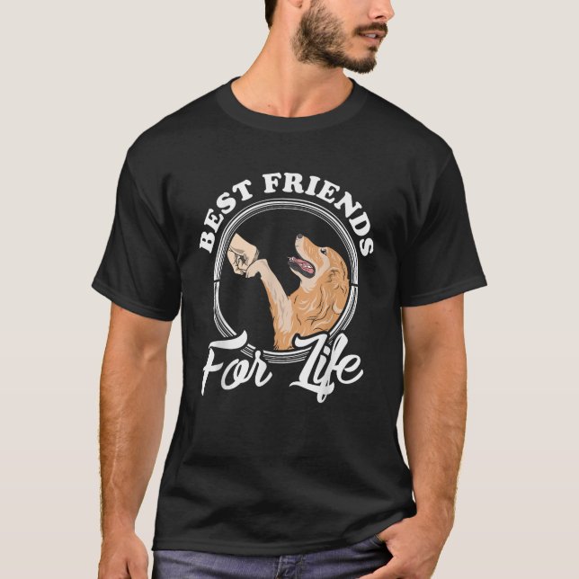 Golden Retriever Lover Geschenke Golden Retriever  T-Shirt (Vorderseite)