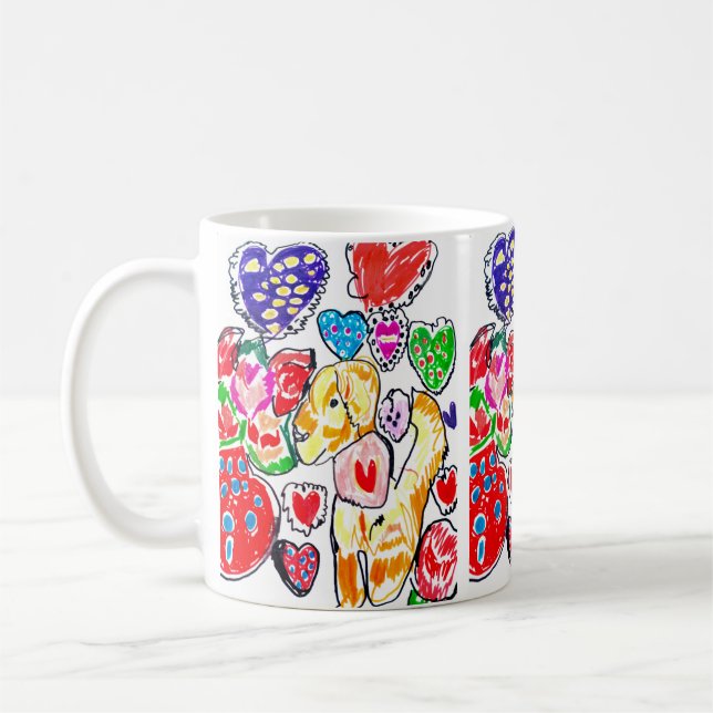 Golden Retriever Lover Set Kaffeetasse (Links)