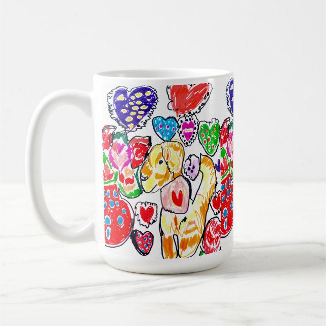 Golden Retriever Lover Set Kaffeetasse (Links)