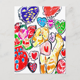 Golden Retriever Lover Set Postkarte