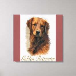 Golden Retriever Lovers Kunst und Kultur Leinwanddruck