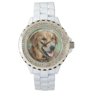 Golden Retriever Lovers Kunstgiesserei Armbanduhr