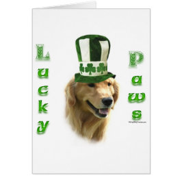 Golden Retriever Lucky Paws