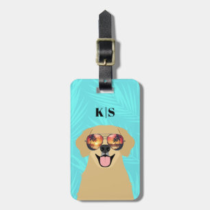 Golden Retriever Luggage Tag Gepäckanhänger