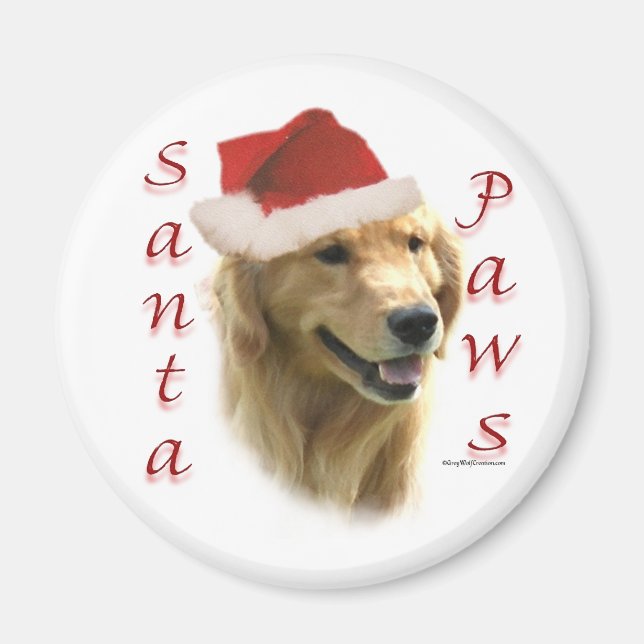 Golden Retriever Magnet (Vorne)