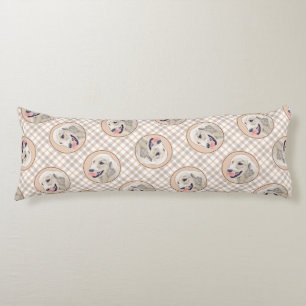 Golden Retriever Malerei Niedlich Original Hunde K Seitenschläferkissen