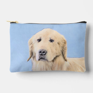 Golden Retriever Malerei Niedlich Original Hunde K Zubehörtasche