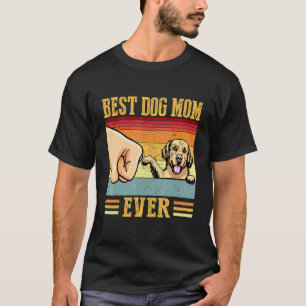 Golden Retriever Mama Beste Hundemama Aller Zeiten T-Shirt